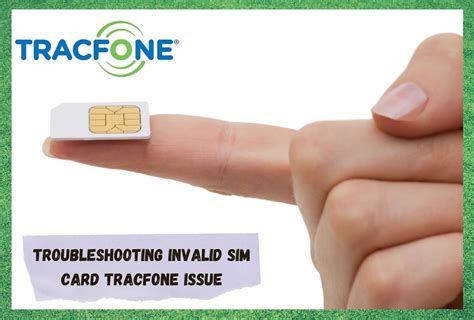 tracfone says invalid sim card